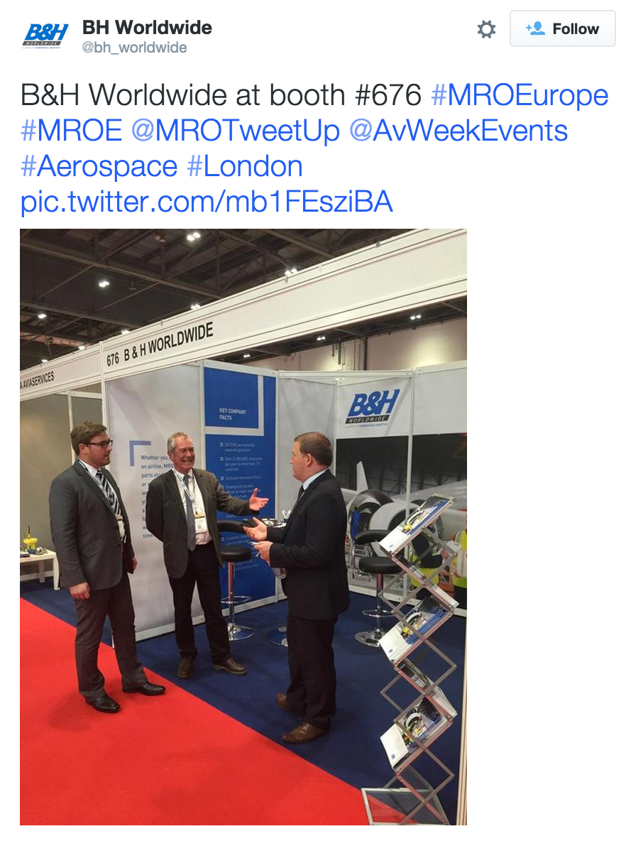 Week In Tweets: MRO Europe